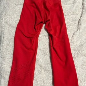 Women's Red Athletic Pants